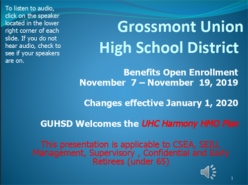 Harmony Presentation